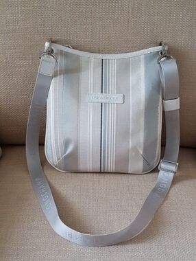 Longchamp Striped Crossbody Bag